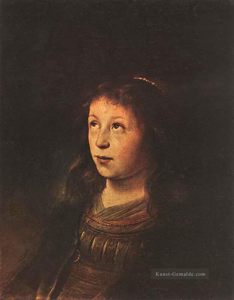 Porträt eines Mädchens Jan Lievens Ölgemälde